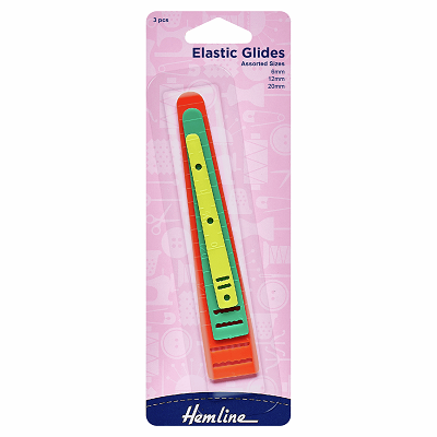 H243 Elastic Guides: Assorted Size 3pk